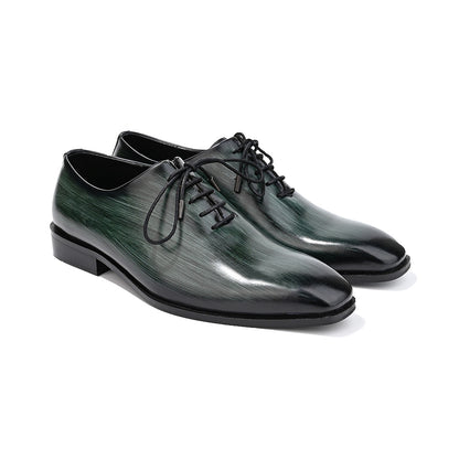 The Alternate Wholecut lace up- Green