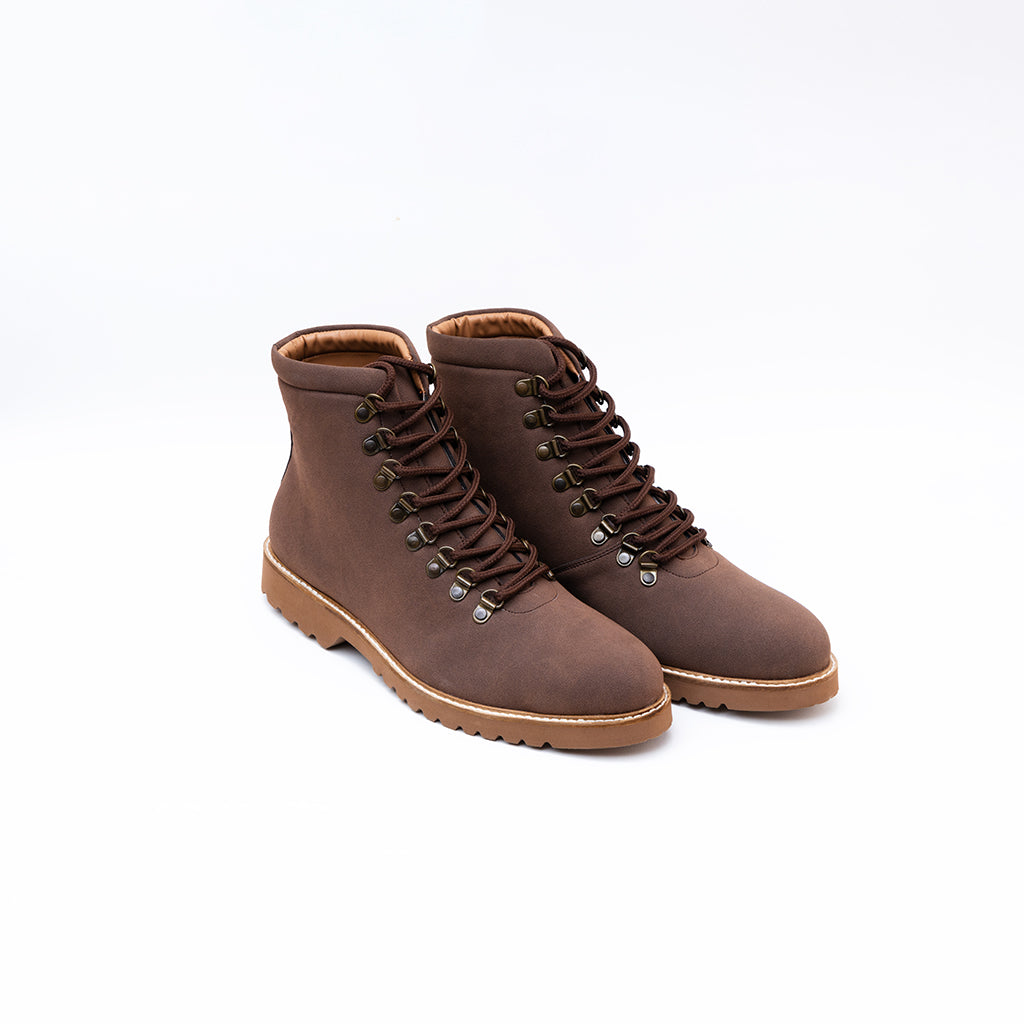 SUEDE BOOTS- BROWN