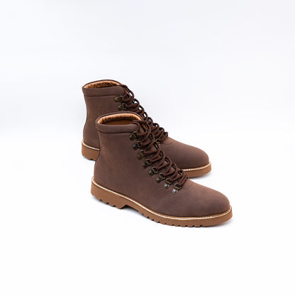 SUEDE BOOTS- BROWN