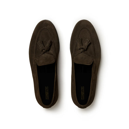 Suede Tassel loafers - Brown