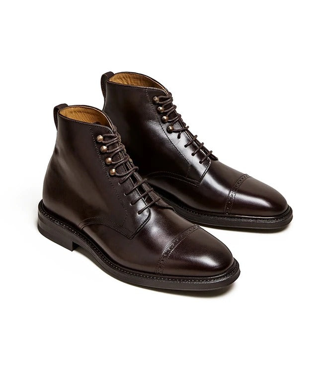 THE ALTERNATE CHOCOLATE  BROWN LACE BOOT