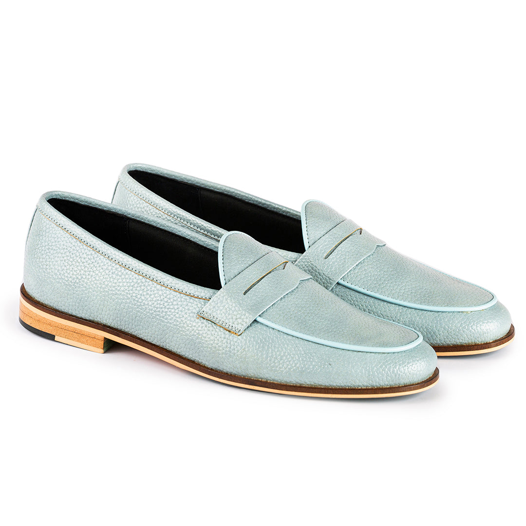 PENNY LOAFERS- SKY BLUE