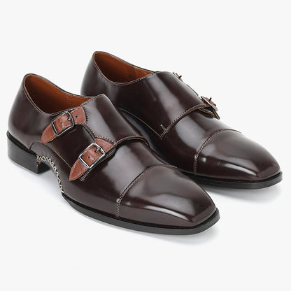 MONK STRAPS WITH OPANKA DETAILING