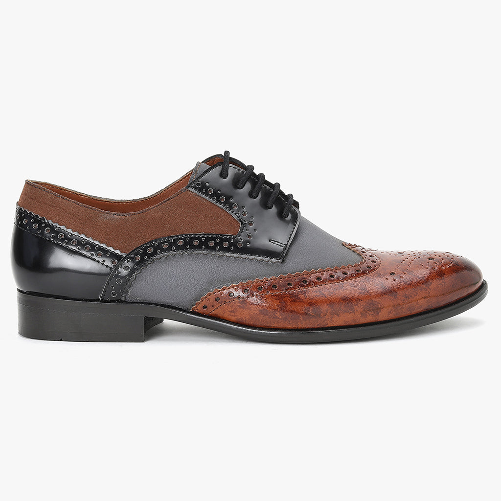 MULTI TONE BROGUES