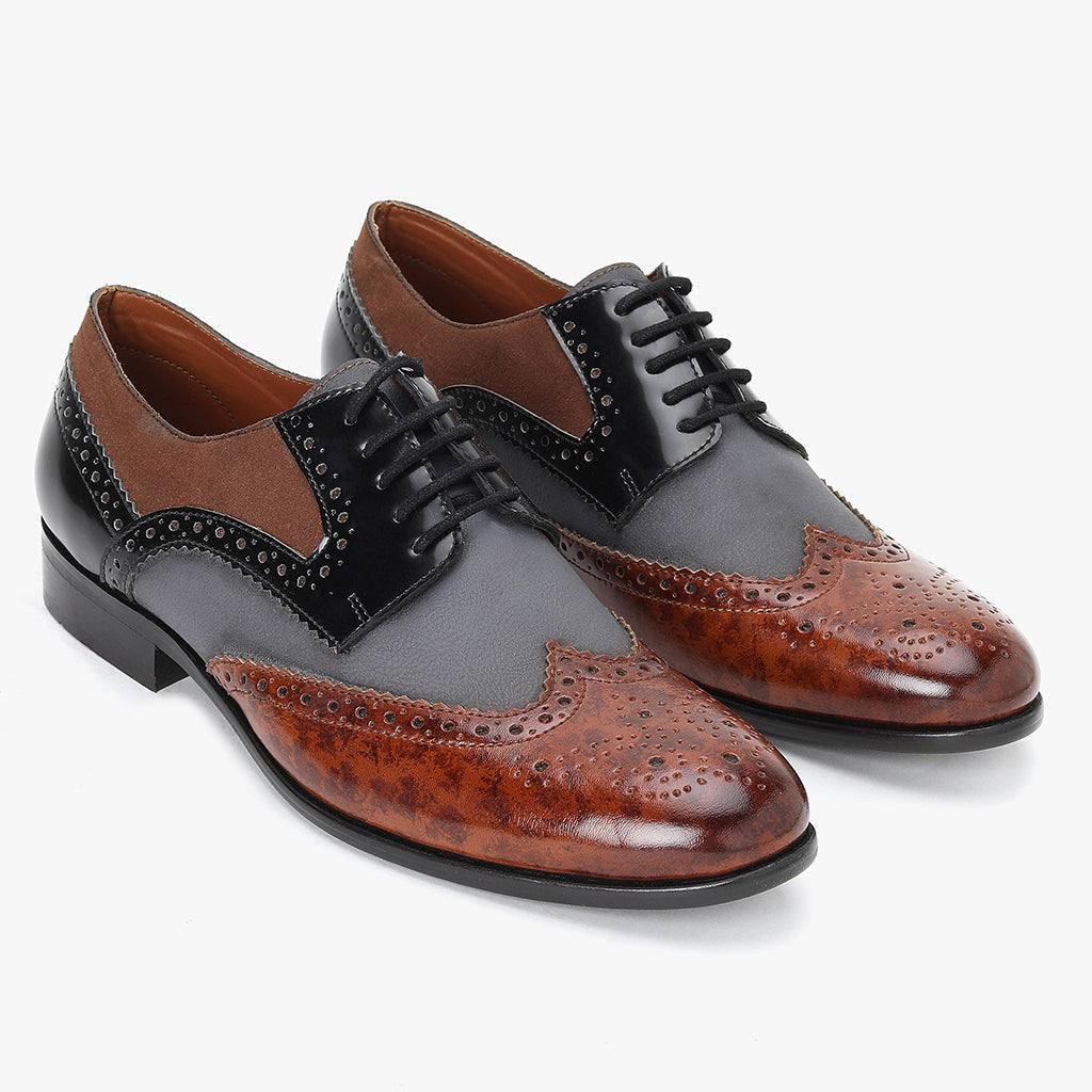 MULTI TONE BROGUES