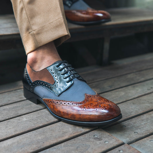 MULTI TONE BROGUES