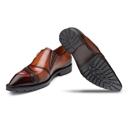 SINGLE MONK WITH COMMANDO OUTSOLE - HEIGHT ELEVATION