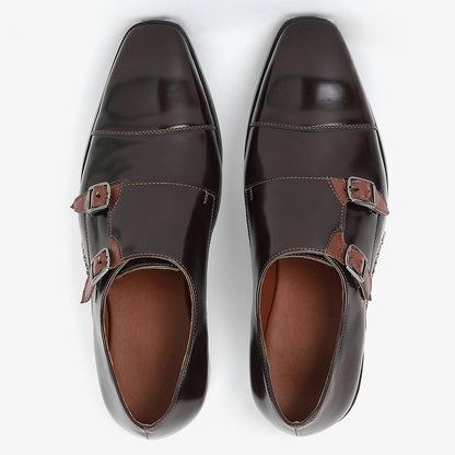 MONK STRAPS WITH OPANKA DETAILING