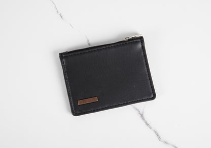 Woven cardholder - Black