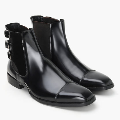 MONK STRAP BOOTS - HEIGHT ELEVATION