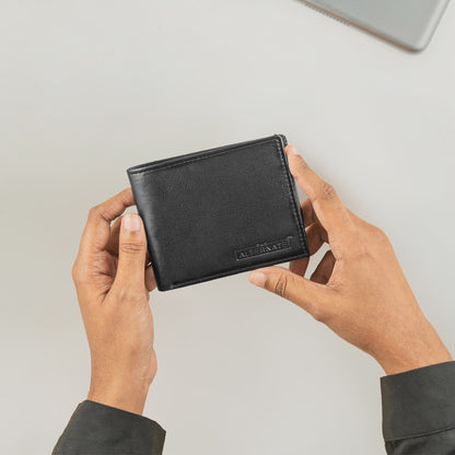 Bi-fold wallet-Black